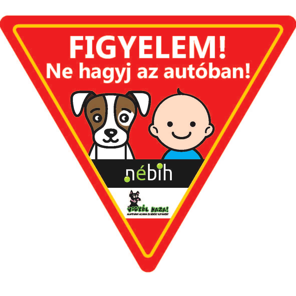 hőség, ne hagyj az autóban